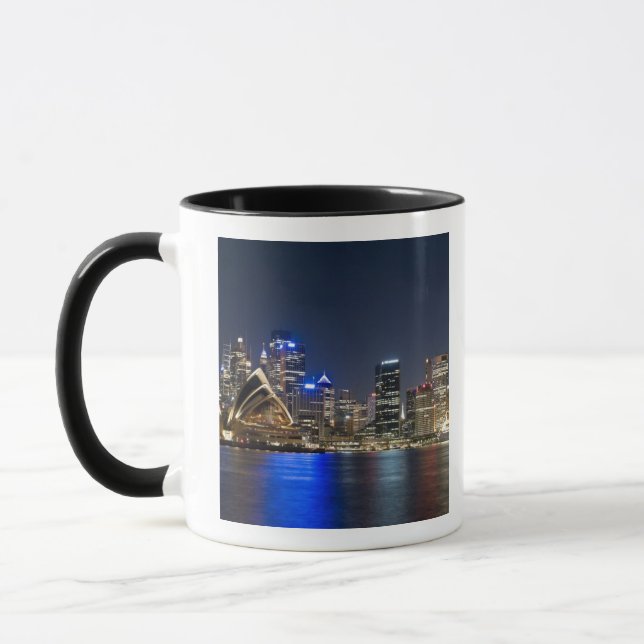 Australia, Sydney. Skyline with Opera House seen Mug (Left)