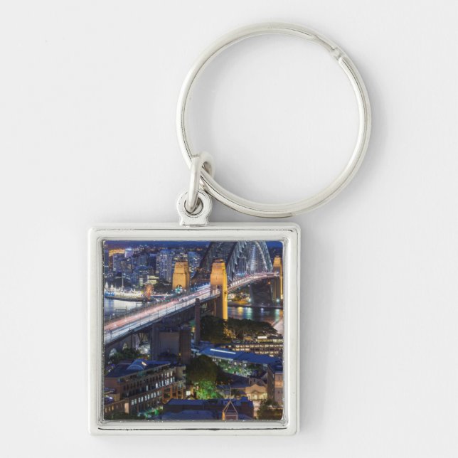 Australia, Sydney, The Rocks area, Sydney Harbour Keychain (Front)