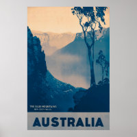 Australia, The Blue Mountains Vintage Travel