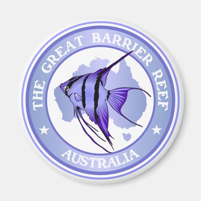 Australia -The Great Barrier Reef Magnet (Front)