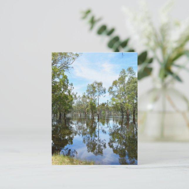Australia The River Murray, Holiday Postcard (Standing Front)