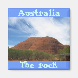 Australia the rock cool magnet design