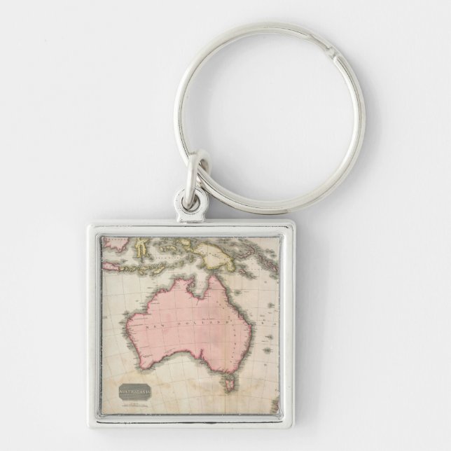 Australia & the South West Pacific Keychain (Front)
