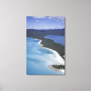 Australia, The Whitsundys, Queensland. Hill Canvas Print