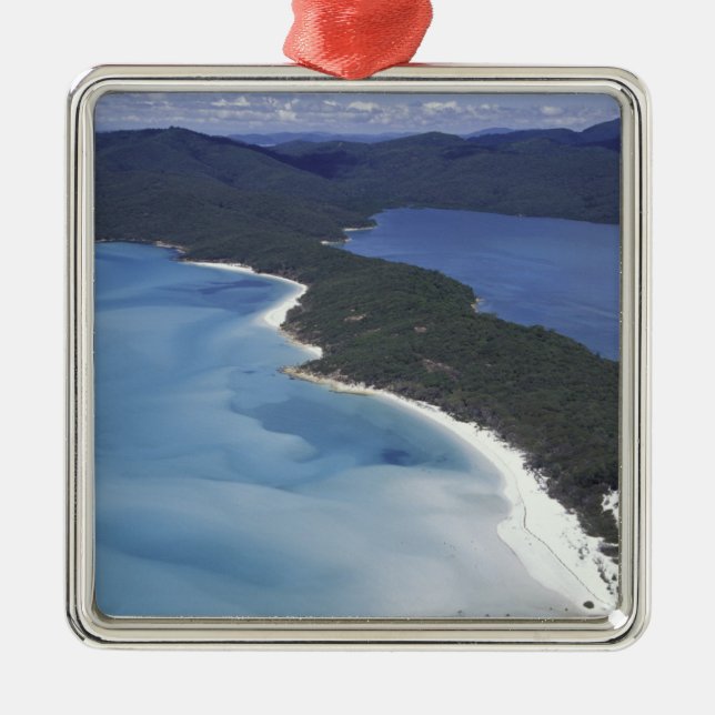 Australia, The Whitsundys, Queensland. Hill Metal Ornament (Front)