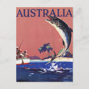 Australia Travel Postcard