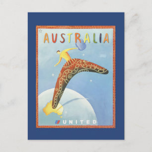 Australia Travel Postcard