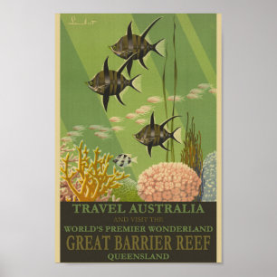 Australia Travel Poster