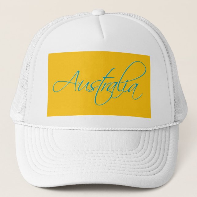 Australia:Travel Trucker Hat (Front)