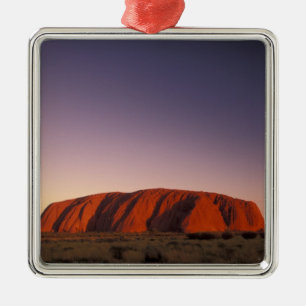 Australia, Uluru Kata Tjuta National Park, Uluru 2 Metal Ornament