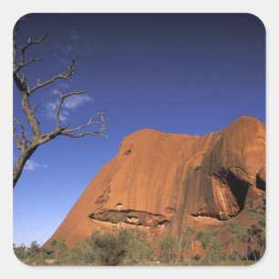 Australia, Uluru Kata Tjuta National Park, Uluru Square Sticker