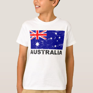 Australia Vintage Flag T-Shirt