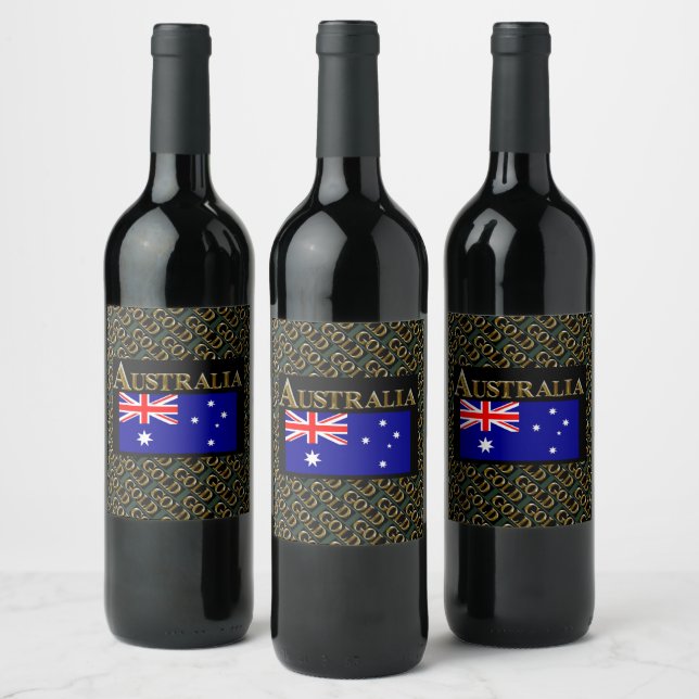 AUSTRALIA    WINE LABEL (Bottles)