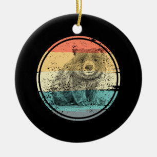 Australia Wombat Ceramic Ornament