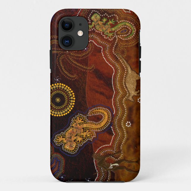 Australian Aboriginal Art Gift Case-Mate iPhone Case (Back)