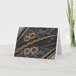 Australian Aboriginal Art - Lost Tribes Card