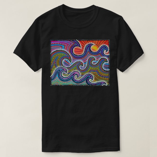 Australian aboriginal art T-Shirt (Design Front)