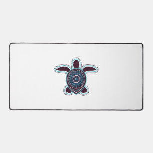 Australian Aboriginal Art Turtle Desk Mat