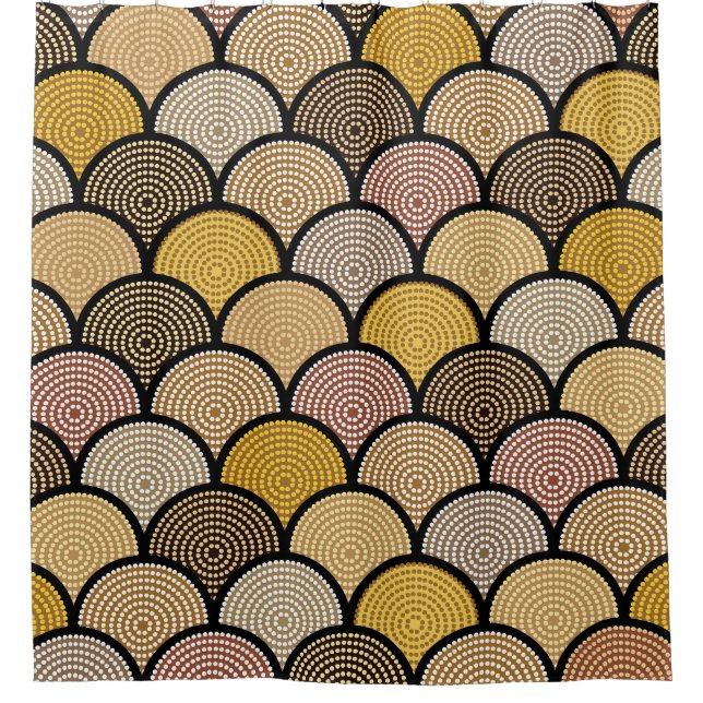 Australian Aboriginal: Colourful Dotted Vintage (Front)