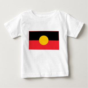 Australian Aboriginal flag Baby T-Shirt