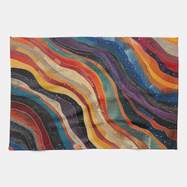 Australian Aboriginal Kitchen Towel (Horizontal)
