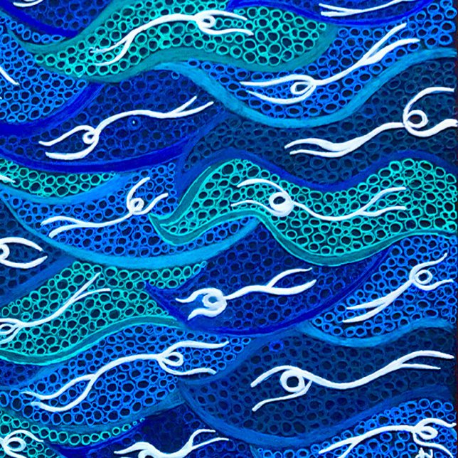 Australian Aboriginal Water Spirits Leggings (Creator Uploaded)