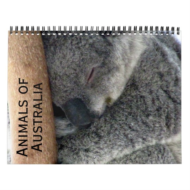 australian animals 2027 calendar (Cover)