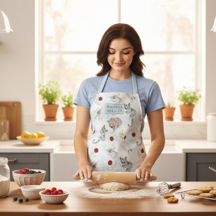 Australian Animals Cute Watercolour Personalised Apron