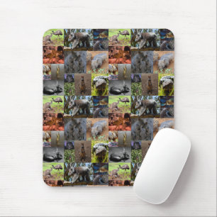 Australian Animals Photo Collage, Mousepad