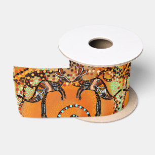 AUSTRALIAN ART SATIN RIBBON