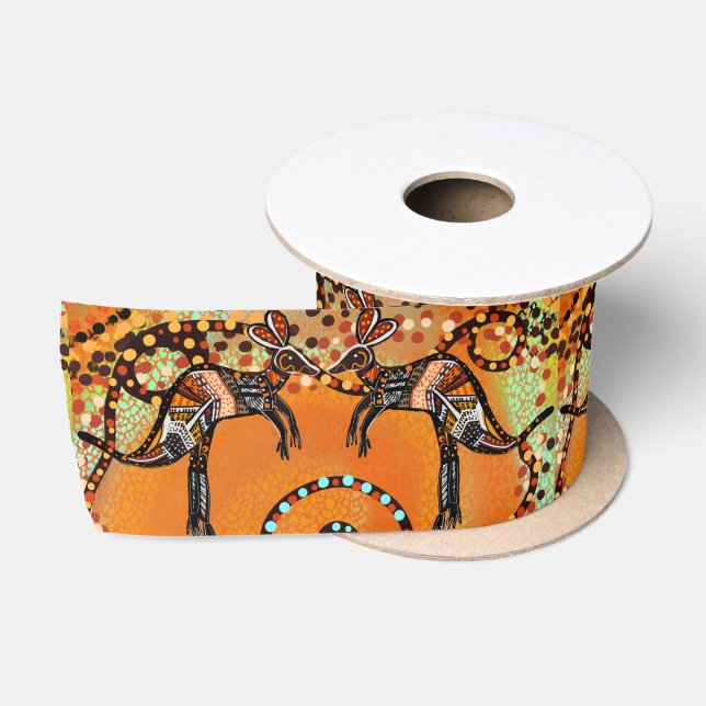 AUSTRALIAN ART SATIN RIBBON (Spool)