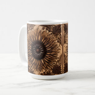 Australian Banksia Flower Wood Print, Coffee Mug