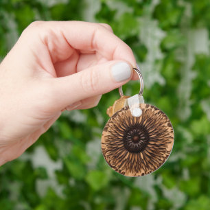 Australian Banksia Flower Wood Print, Keychain