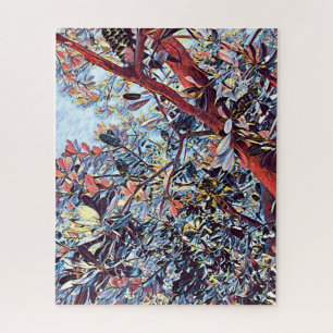 Australian Banksia tree native plant Jigsaw Puzzle