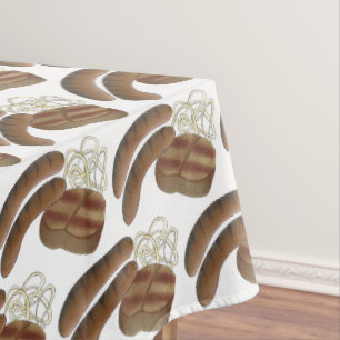 Australian BBQ Cookout Barbecue Steak Sausages Tablecloth