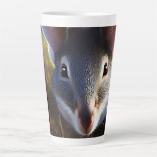 Australian Bilby Alert, Latte Mug