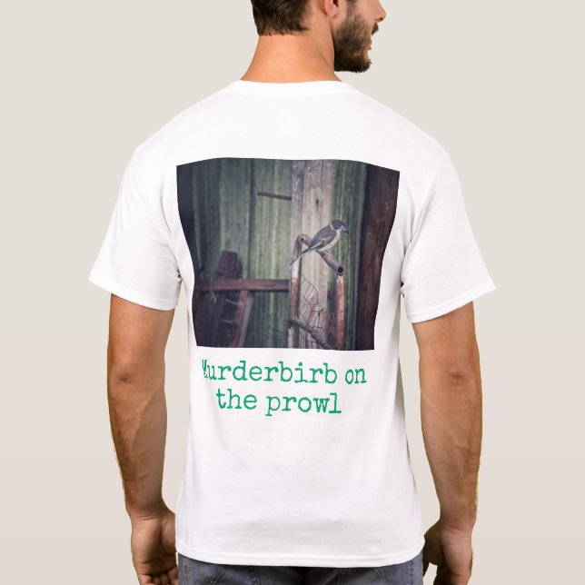 Australian bird print t shirt (Back)