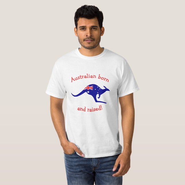 Australian Born T-Shirt (Front Full)