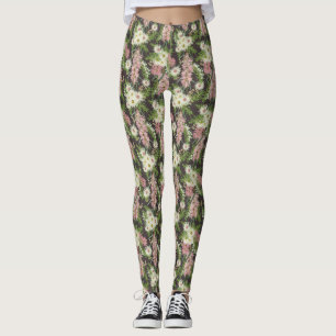 Australian Bottlebrush Country Garden Leggings