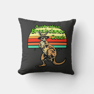 Australian Breakdown Coach - Hip Hop & Breakdance Throw Pillow