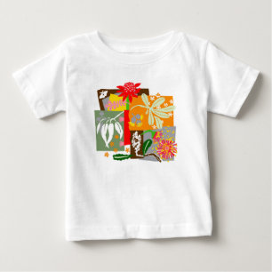 Australian BUSHLAND native flora - Baby T-Shirt