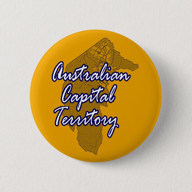 Australian Capital Territory 2 Inch Round Button (Front)