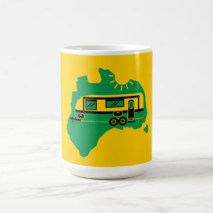 Australian Caravan Camping   Coffee Mug