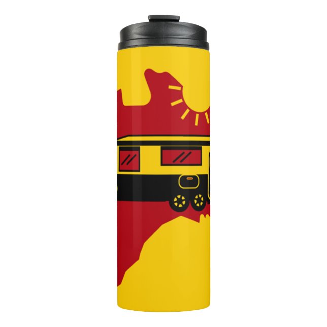 Australian Caravan Camping    Thermal Tumbler (Front)