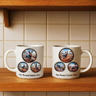 Australian Cattle Dog 6-Image Coffee Mug Design
