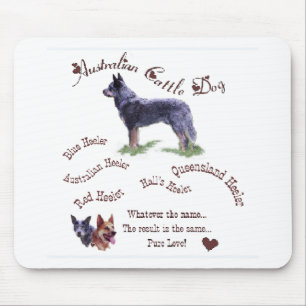 Australian Cattle Dog Art Gifts Mouse Pad