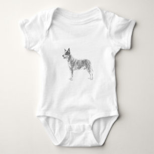 Australian Cattle Dog Baby Bodysuit
