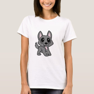 australian cattle dog blue cartoon T-Shirt