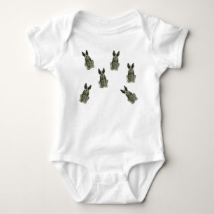Australian Cattle Dog Blue Heeler Dog One-Piece Baby Bodysuit