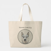 Australian Cattle Dog Blue Heeler Original Dog Art